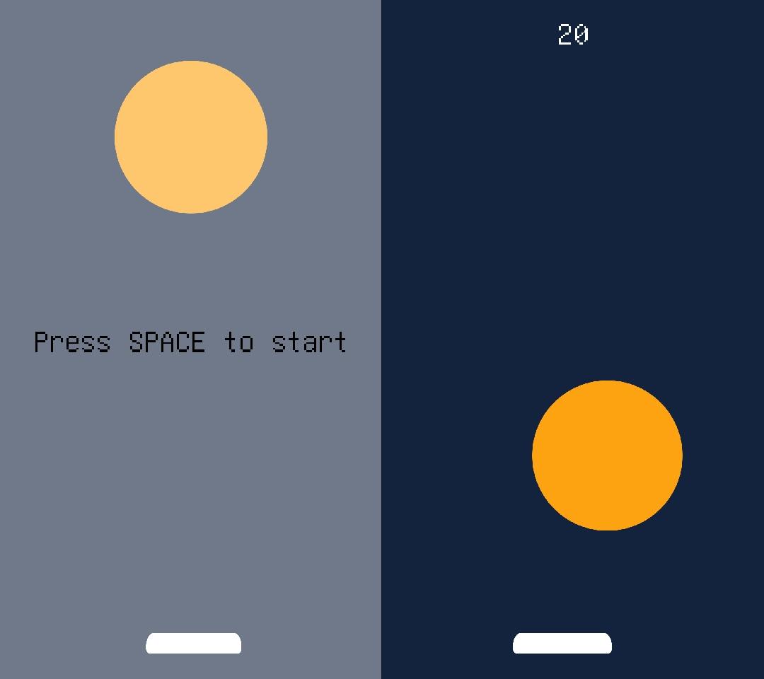 Screenshots from the BOUNCE iT game